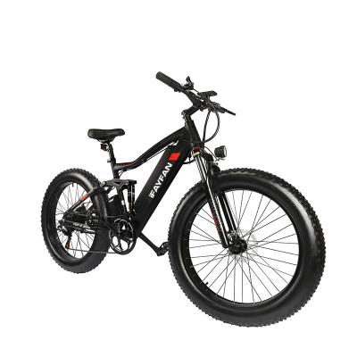 China Beach aluminum alloy fat tire ebike 48v 1000W fat tire electric bicycle pedal assist bike for adults electric bike for sale