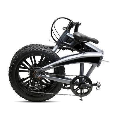 China Wholesale 48v 500W tire aluminum alloy 20 inch foldable bicicleta electrica bike plegable ebike/folding electric bicycle for sale