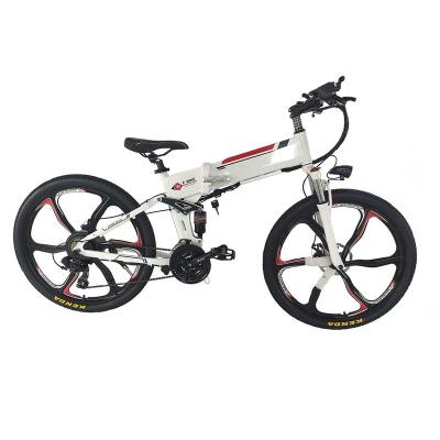 China Drop-shipping Popular Aluminum Electric Foldable LCD Display Fashionable Bike 500W Electric Bicycle For Adult for sale