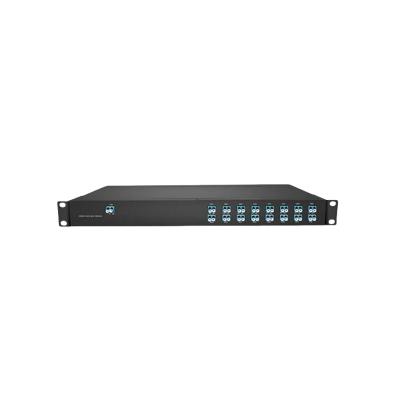 China Duplex Dual Fiber 1RU Rack Mount 16 Channels CWDM Mux and Demux for High Speed Connectivity for sale