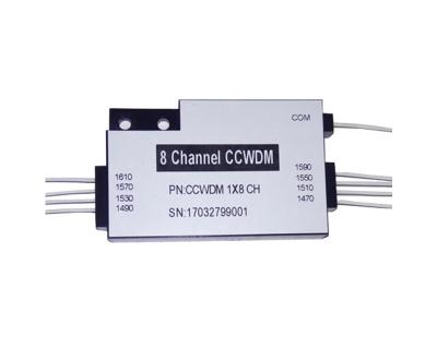 China 4 To 8 Channel CCWDM CWDM Mux Demux Fiber Optic Multiplexers For Telecom for sale