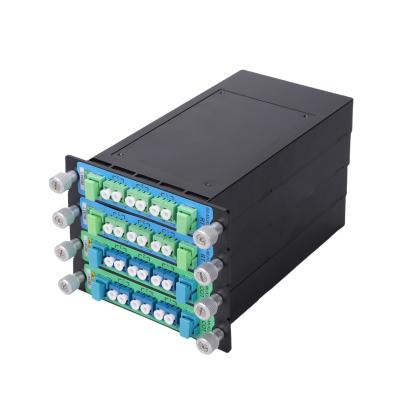 China Network LWDM MWDM Multiplexer 12 Channel O Band LWDM MUX DEMUX Divisie Multiplexing Te koop