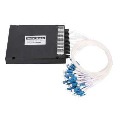 China ABS 18CH DWDM OADM MUX DEMUX 30dB Adjacent Isolation Epoxy Free for sale