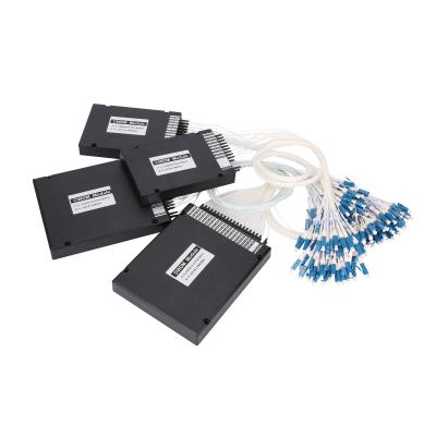 China 500mW Passive DWDM 18CH DEMUX Passive MUX  Handling SMF 28e Fiber C22 To C39 for sale