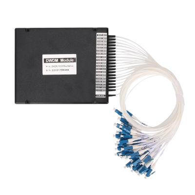 China 100GHz 18CH DWDM OADM Passieve DWDM MUX DEMUX-module Telcordia Grote temp-stabiliteit Te koop