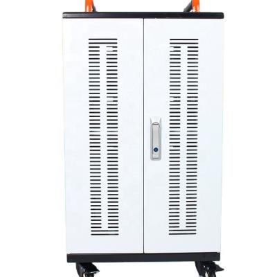 China 40 Unit Mobile Charging & Storage Cart| Charging Cart with Locking Cabinet Holds 40 Tablets, Chromebooks or Laptops for sale