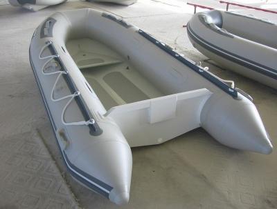 China Customized 1.0mm Hypalon Tube Aluminum RIB Boat Rigid Hull Inflatable Boat for sale