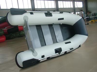 China Lightweight Marine Foldable Inflatable Boat With Electric Trolling Motor for sale