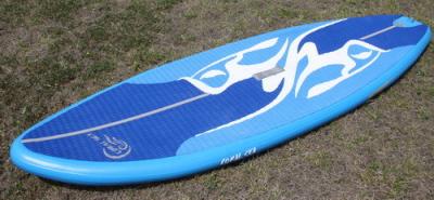 China Professional Marine Soft Top Surfboard , 2.62 Inflatable Paddle Board for sale