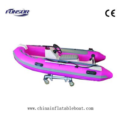 Κίνα Pink or Green Color Semi - FRP Inflatable Rib Boats Tube 3.3 Meter προς πώληση