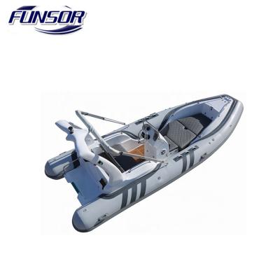 Chine PVC de 5.8m et bateau gonflable de nervure de coque rigide pour PÊCHER et sauver et sport aquatique avec le certificat de la CE à vendre