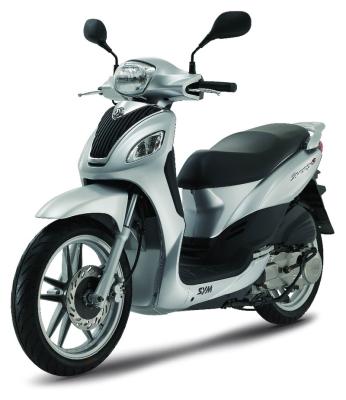 China ALLOY SYM SYMPHONY S 125 Classic Streamlined Graceful Modern Gas Scooter With Big EFI Box Rear Motorcycle for sale