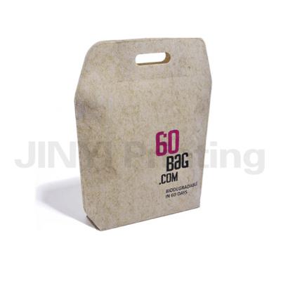 China Recyclable With Handle Craft Eco - Friendly Recyclable Paper Bags For Food for sale