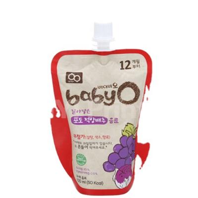 China Wholesale Moisture Proof Baby Food Packaging Bag Stand Up Spout Pouch For Fruit Juice Storage for sale