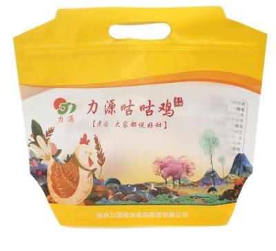 China Moisture Proof Flexible Plastic Frozen Chicken Packaging Bag for sale