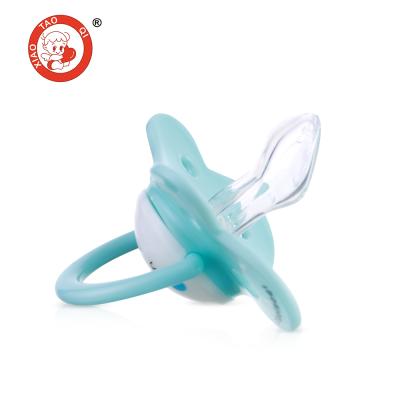 China Newest Design BPA Free Silicone Top Quality Sublimation Baby Feeding Pacifier for sale