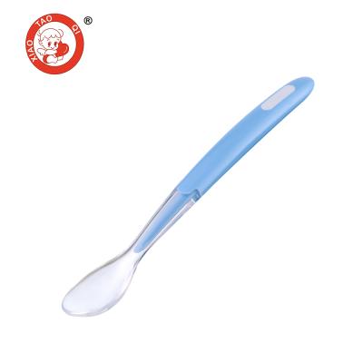 China BPA Free Fine Quality Silica Gel Forming Silicone Baby Feeding Spoons for sale