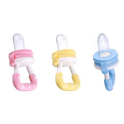 China BPA Free Gummy Toukie RTS Baby Teething Pocket Toy Silicone Infant Fruit Feeder Pacifier for sale