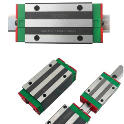 China Building Material Shops HIWIN HGH25HA Block Linear Guide Rail Taiwan Steel Performance Preload Protection Support for sale