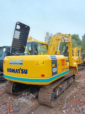 China Almost new used high quality crawler excavator Komatsu pc130 second hand excavator sells good 0.53m²; ³ for sale