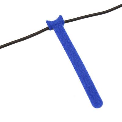 China Custom cat type heat resistance self adhesive fastener strap automatic adjustable convenient hook and loop cable ties for sale