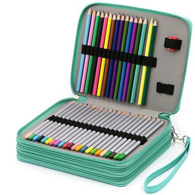 China Schools & Desks 12 24 36 72 120 color pencil filter frame, colorful pencil case for sale