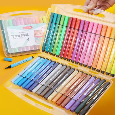 China PP 12 24 Washable 36 Colors Watercolor Brush Pen Sets for sale