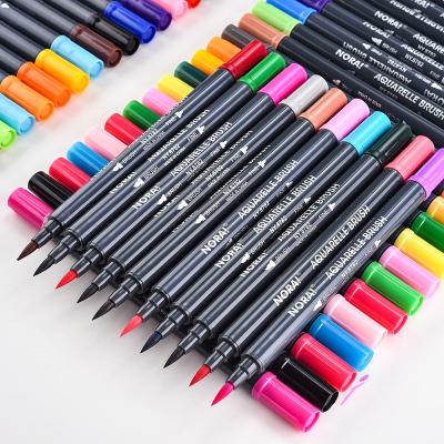 China Hot Sale PP Watercolor Child Pen Watercolor Marker Pen Brush Pen for sale