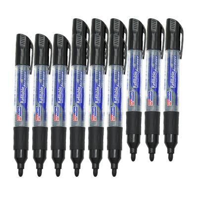 China PP Dry 2375 Black/Red/Green/Blue 4 Color Erasing Whiteboard Marker Pens Factory Price for sale