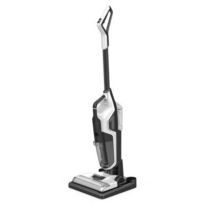 China Battery Powered Super T6 Radio Digital Mop Vacuum Cleaner Wet Dry Floor Washer for sale