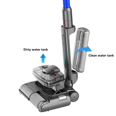 China Dysons v7 v8 v10 v11 v15 vacuum cleaner wet dry with mop and vacuum 2 in 1 powered spare parts vacuum mop wet dry brush for sale