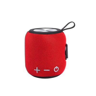 China EZCast Hot Selling Colorful Round Small Mini Portable V5.0 With Wireless Charger Speaker Karaoke Player Radio BT Wireless Speaker for sale