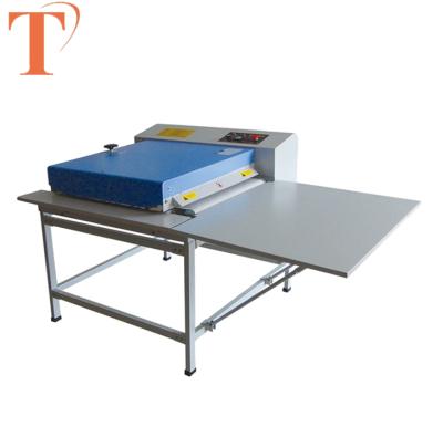 China Garment Shops Tablecloth Fabric Hot Press Machine Price Clothing Fusing Splicing Machine For Garment Industry for sale