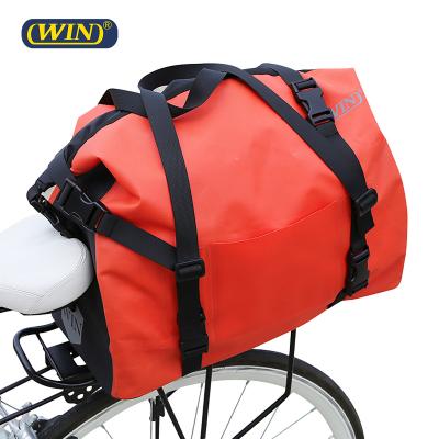 China OEM Waterproof Light Weight Seamless Welded Bike Trunk Bag for sale