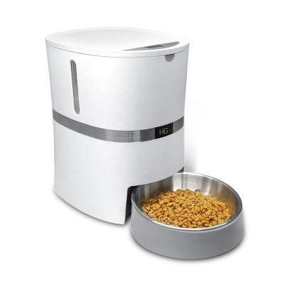 China Comedero De gatos Persas Automatico Mascotas Automatic Chip Dispenser Feed Pet Meal Mate Small Gravity Tuya Automatic Single Feeder for sale