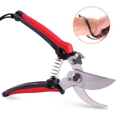 China Anti-Slip Handle Simple Design Garden Pruner Pruner Scissors Shear , Household Gardening Pruner Shears for sale