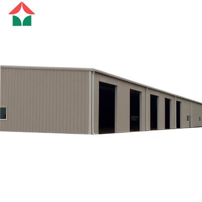 China Industrial Prefab Steel Structure Building / Steel Structure Two Story Building for sale