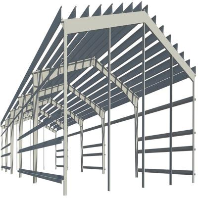 China Factory Made Steel Workshop Steel Structure Frame Warehouse Steel Structure Factory Shed for sale