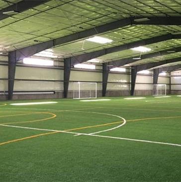 China Low Cost Prefab Indoor Sports Steel Buildings / Steel Structure Gymnasium Design for sale