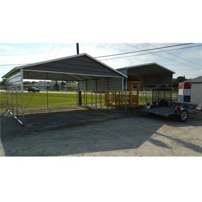 China Industrial Cheap Steel Car Parking Sheds Easy Assembly Metal Parking for sale