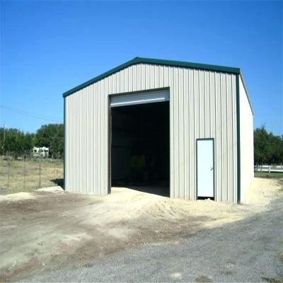 China Steel Fabricated House Cheap Prefabricated Steel Structure Frame garage Building for sale