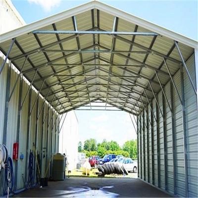 China Industrial Steel Tubular Framing Carports And Aluminum Carport Panels for sale