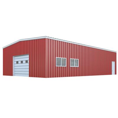 China Prefabricated steel workshop parking lot steel structure large capacity storage sheds for grain storage for sale