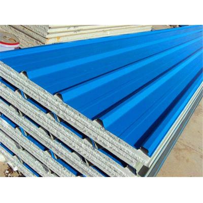 China Factory Price EPS Industrial Sandwich Panel Insulated Steel Roofing And Walling Panels for sale