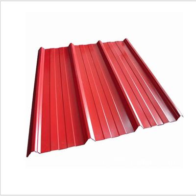 China steel plate prefabricated steel structure building roof and wall cover color coated corrugated steel sheet for sale