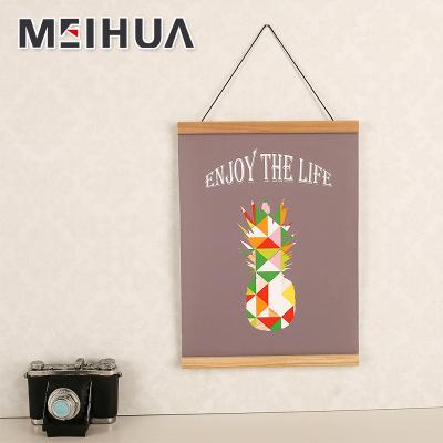 China Modern Pictures Hanging System Modern Poster Art In Living Room Wooden Poster Hanger for sale