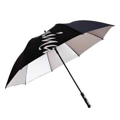 China Minimalist Golf Umbrella 58/62/68 Inch Auto Open Oversized Canopy Vented Umbrella Double Windproof Extra Large Golf Umbrella For Man for sale