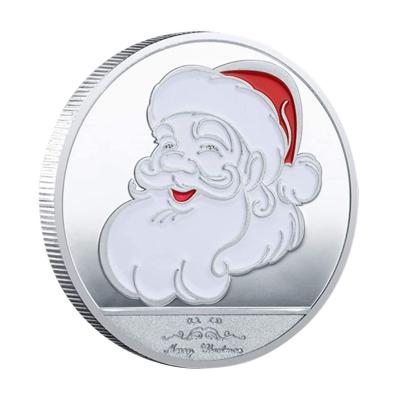 China Europe Commemorative Coin - 2021 Santa Claus Commemorative Coin Christmas Collectible Souvenir art for sale