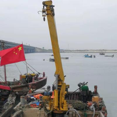 China Other China Manufacturer Mini Crane 1000kg Boat Crane for sale