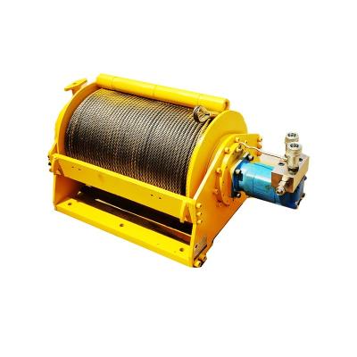 China BOAT Easy Operation Single Drum Cable Pulling Hydraulic Winch Used For Tractor for sale